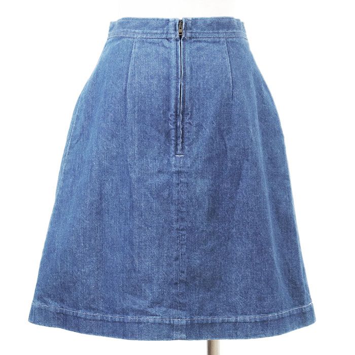 GUCCI グッチ スカート デニム GG ロゴ インターロッキング ホース