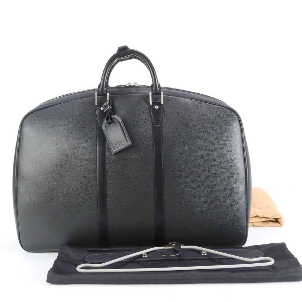 ルイヴィトン タイガ エランガアンポッシュ M 30102 レザー ボストン バッグ 出張 旅行 ガーメント メンズ RUE DC 24 10