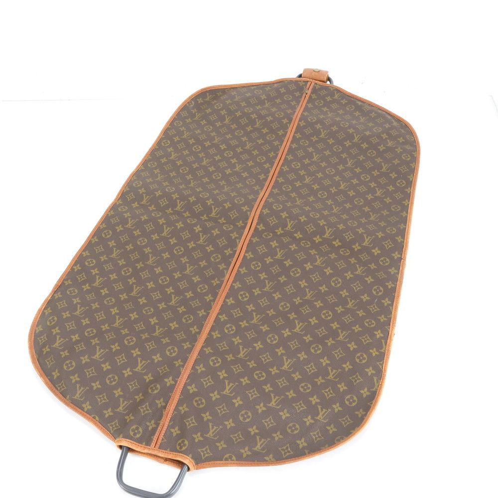 美品 ルイヴィトン モノグラム レザー ガーメント カバー スーツケース