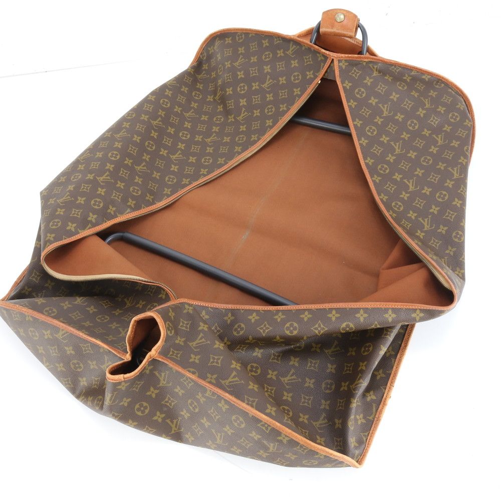 希少 ルイヴィトン モノグラム レザー ガーメント スーツケース 美品 ルイヴィトン モノグラム レザー ガーメント カバー スーツケース