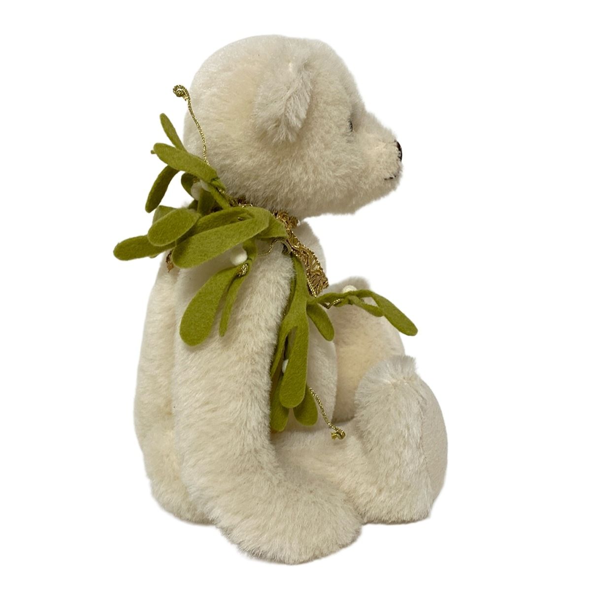 Steiff シュタイフ ぬいぐるみ アイボリー グリーン ゴールド テディベア