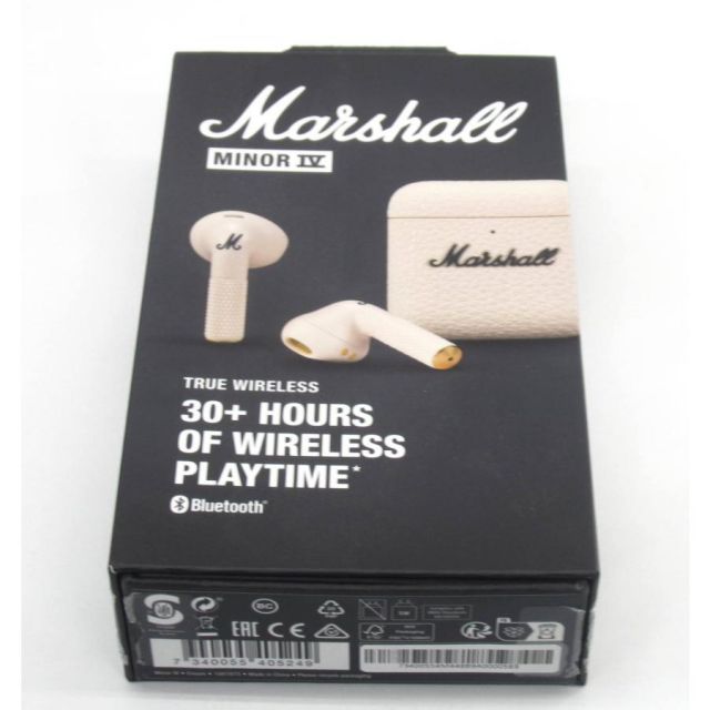 Marshall マーシャル MINOR IV ワイヤレスイヤホン #UK2090