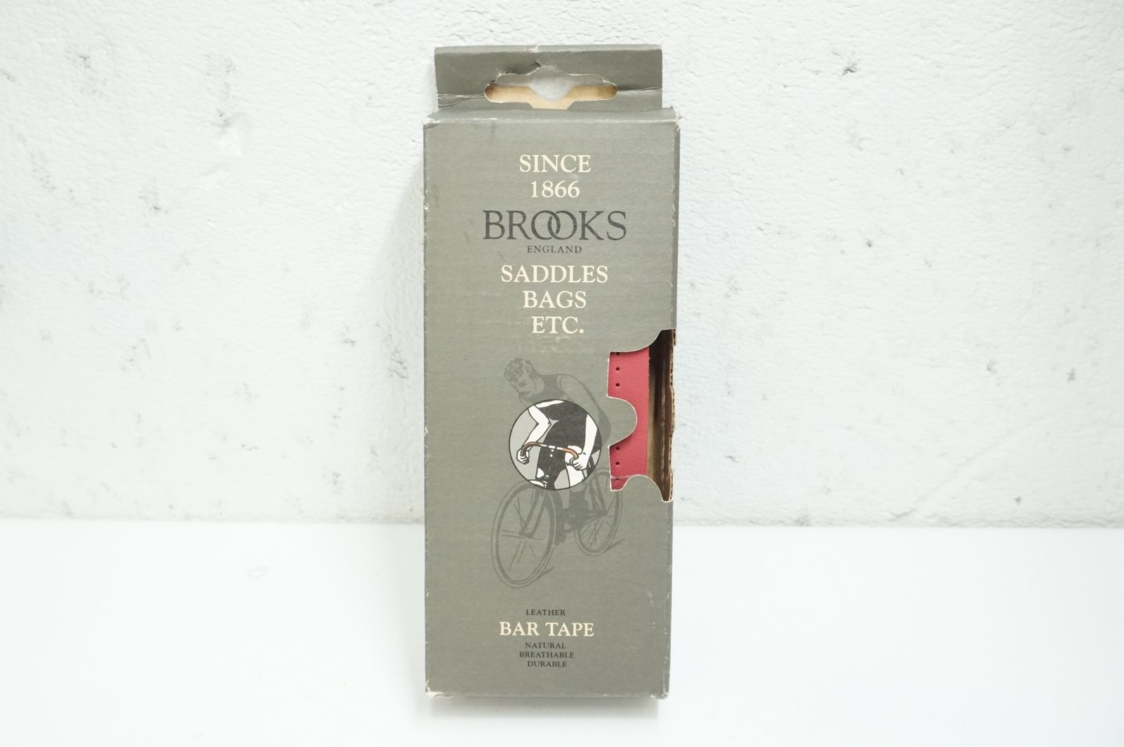BROOKS ブルックス LEATHER BAR TAPE ラズベリー バーテープ