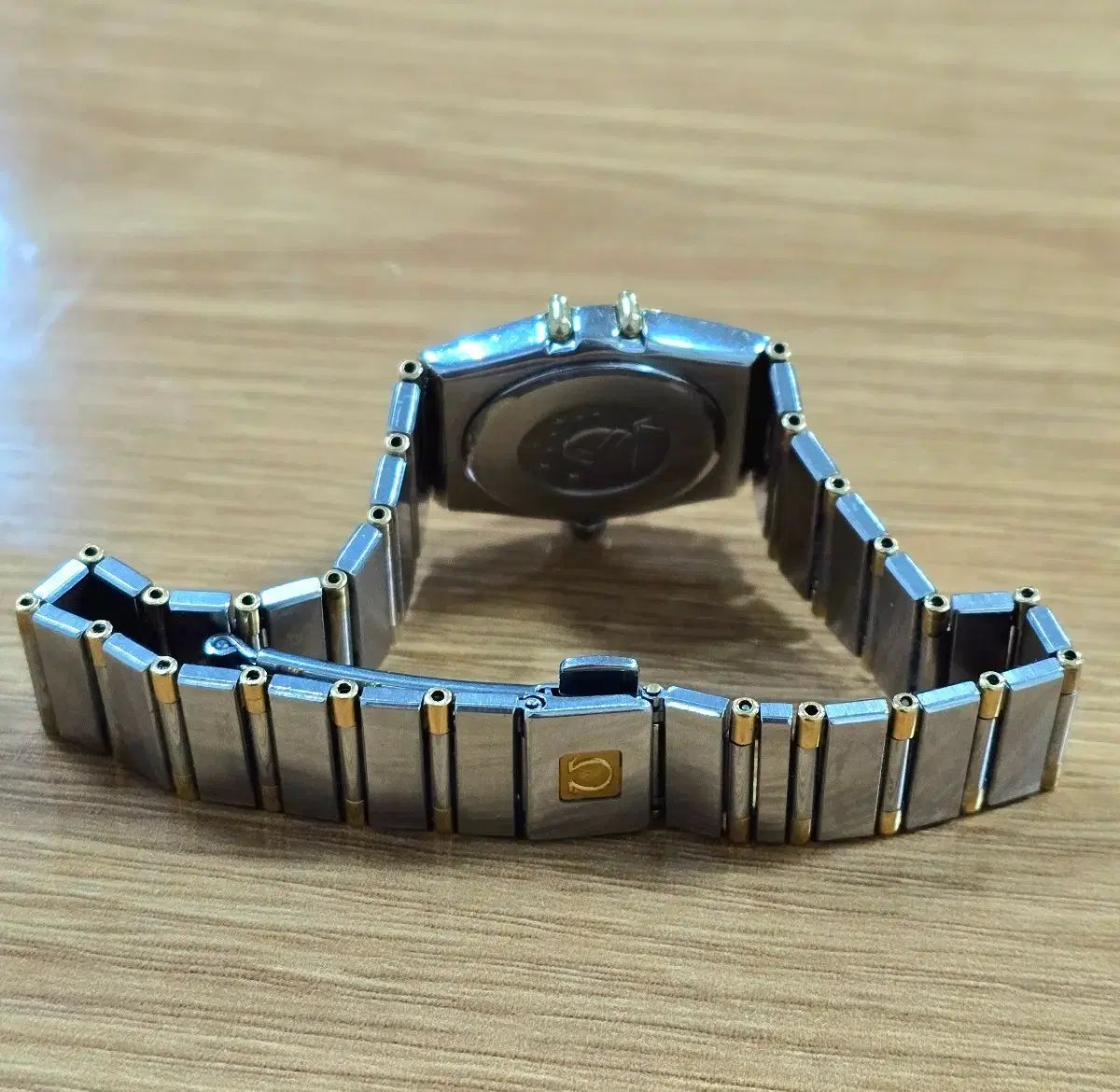  オメガ コンステレーション 18 K コンビ 自動巻き時計 腕時計(アナログ)