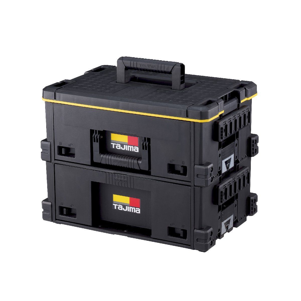 中型厚型標本箱　2箱 タジマ tajima セフ引出しボックスL 2段セット 品番：TB-HBOXL2 工具箱
