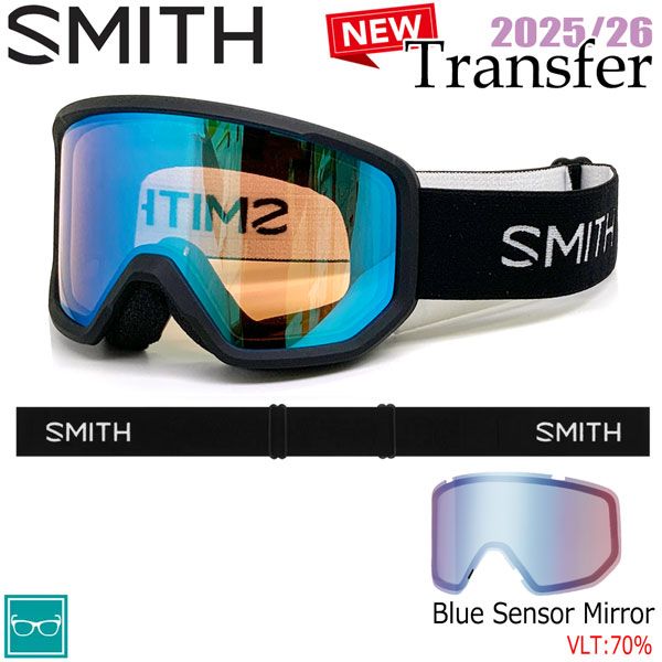 25-26 スミス トランスファー ブラック SMITH TRANSFER BLACK BLUE