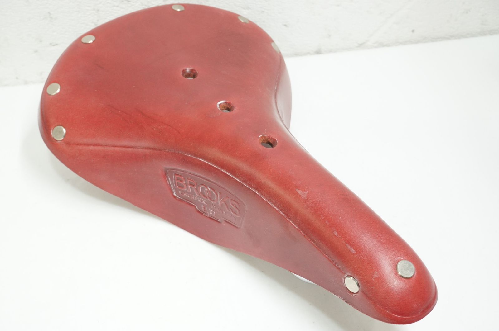 BROOKS ブルックス B 17 STD ラズベリー サドル