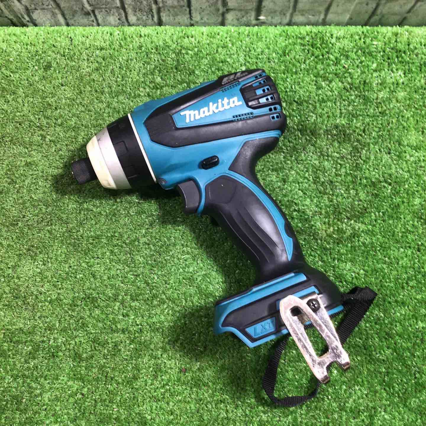 美品 Makita マキタ 充電式 インパクトドライバ TD171DRGX ブルー 