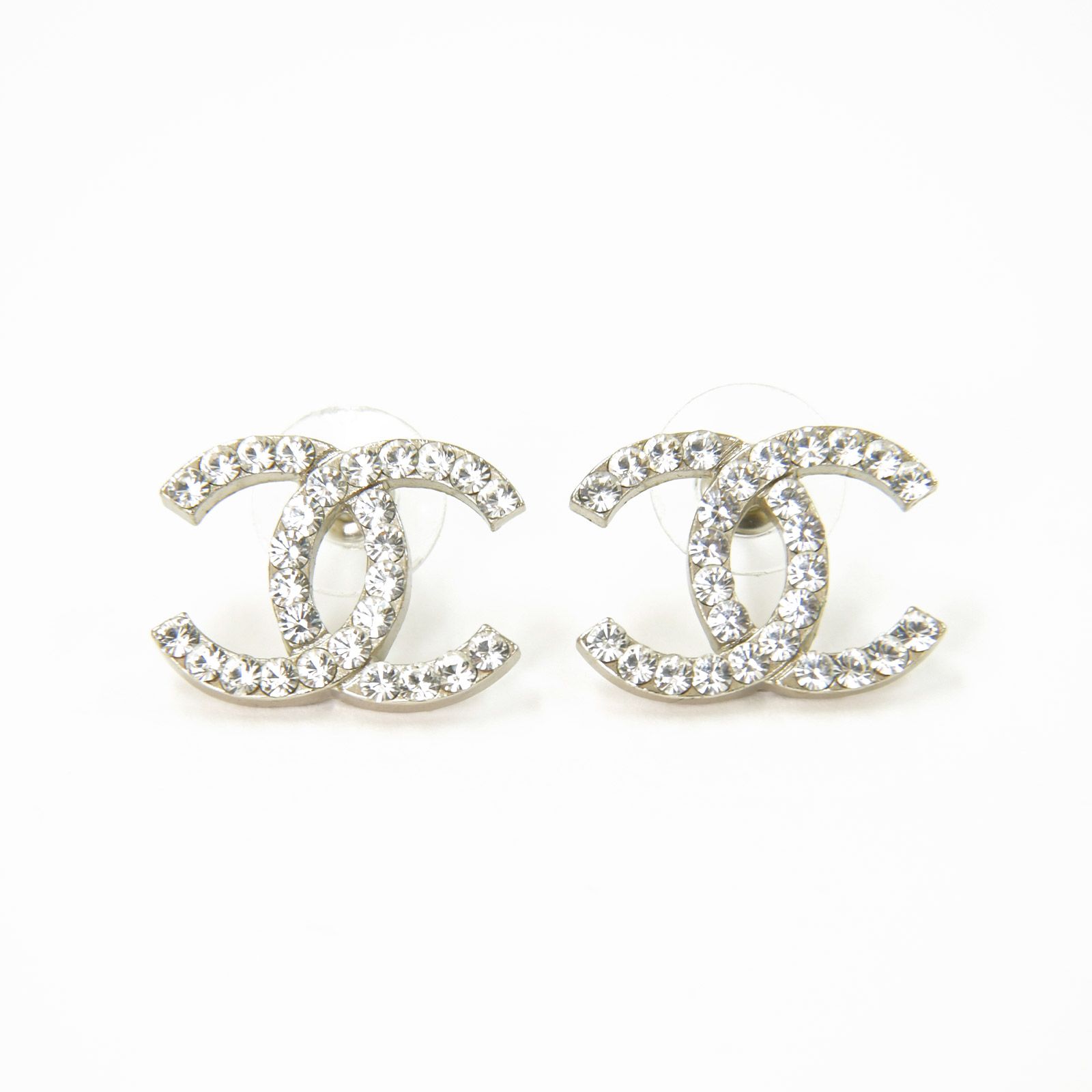 極美品 CHANEL シャネル ピアス ココマーク 両耳 アクセサリー 02P刻印