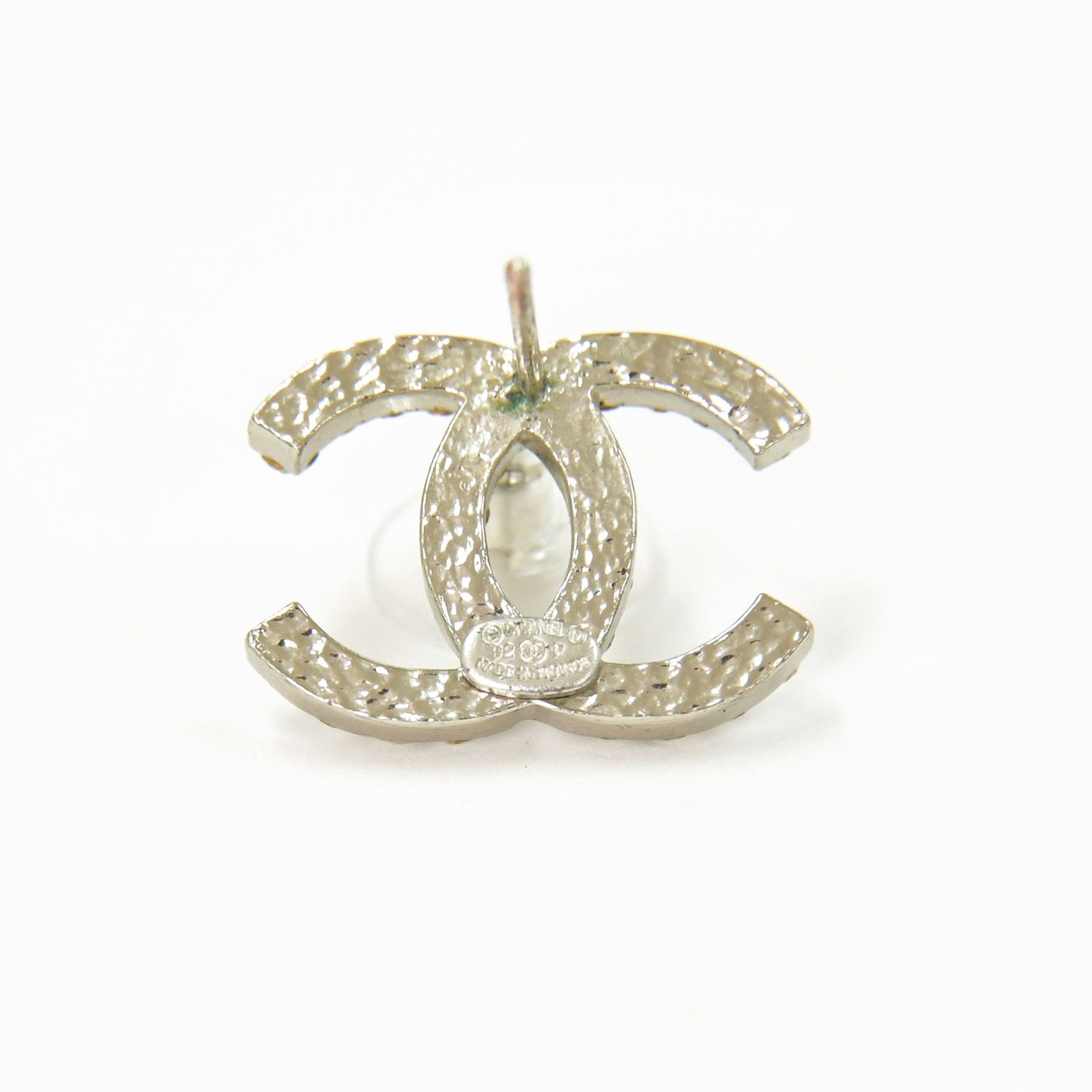 極美品 CHANEL シャネル ピアス ココマーク 両耳 アクセサリー 02P刻印