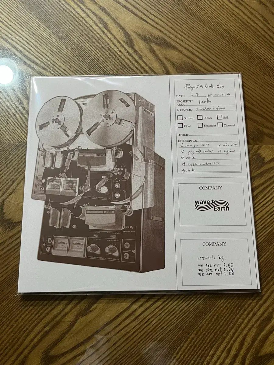 ウェーブツアー play with earth 0 03 ピンク LP