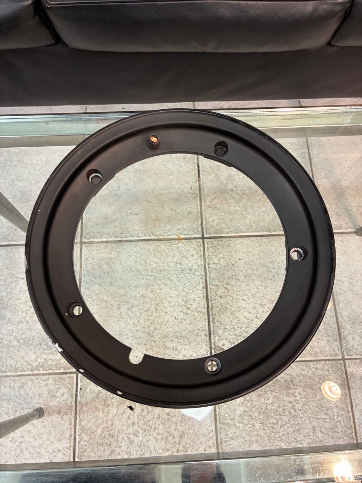 ベスパ チューブレスアルミホイールマットブラック