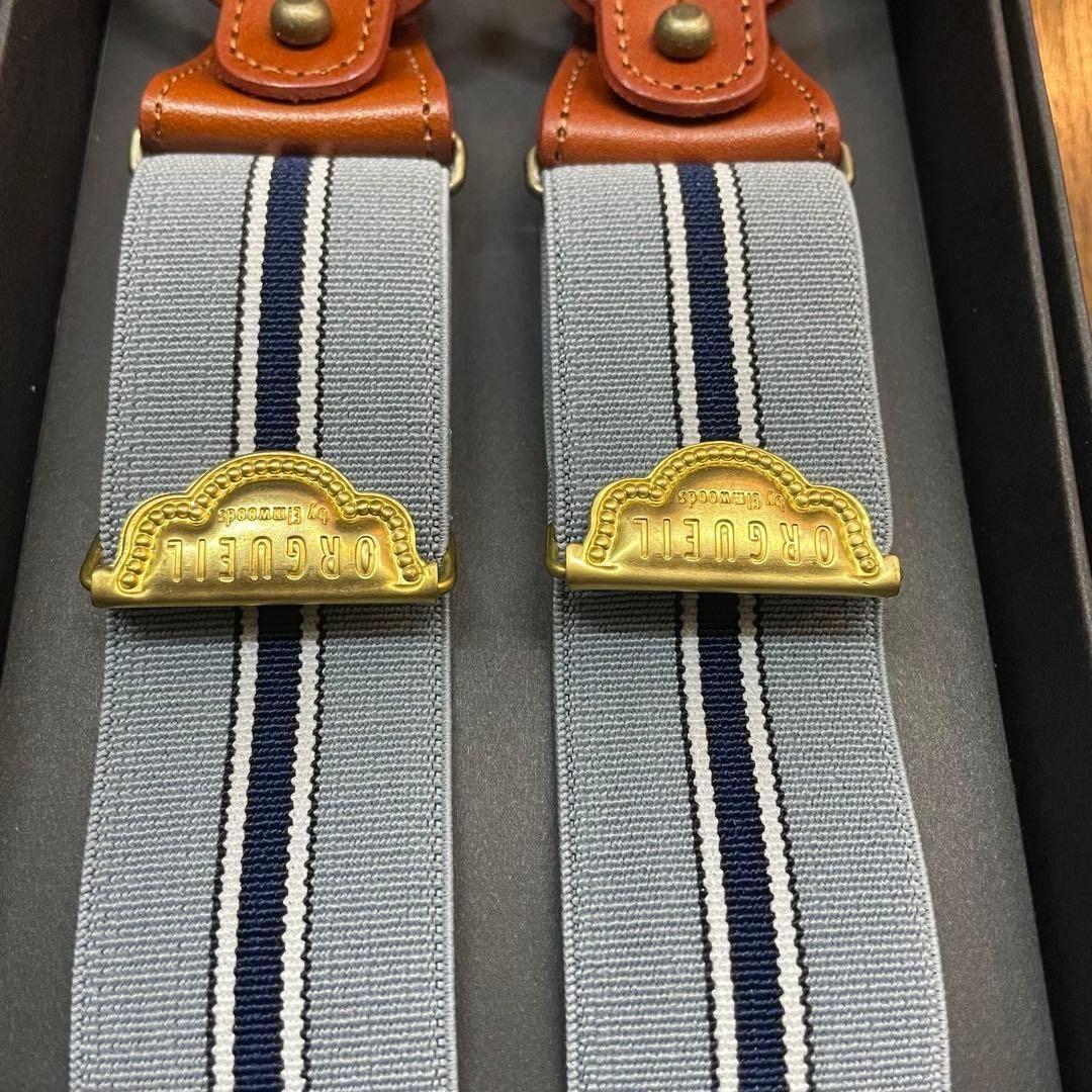 オルゲイユ orgueil OR-7331 suspenders クラシック サスペンダー