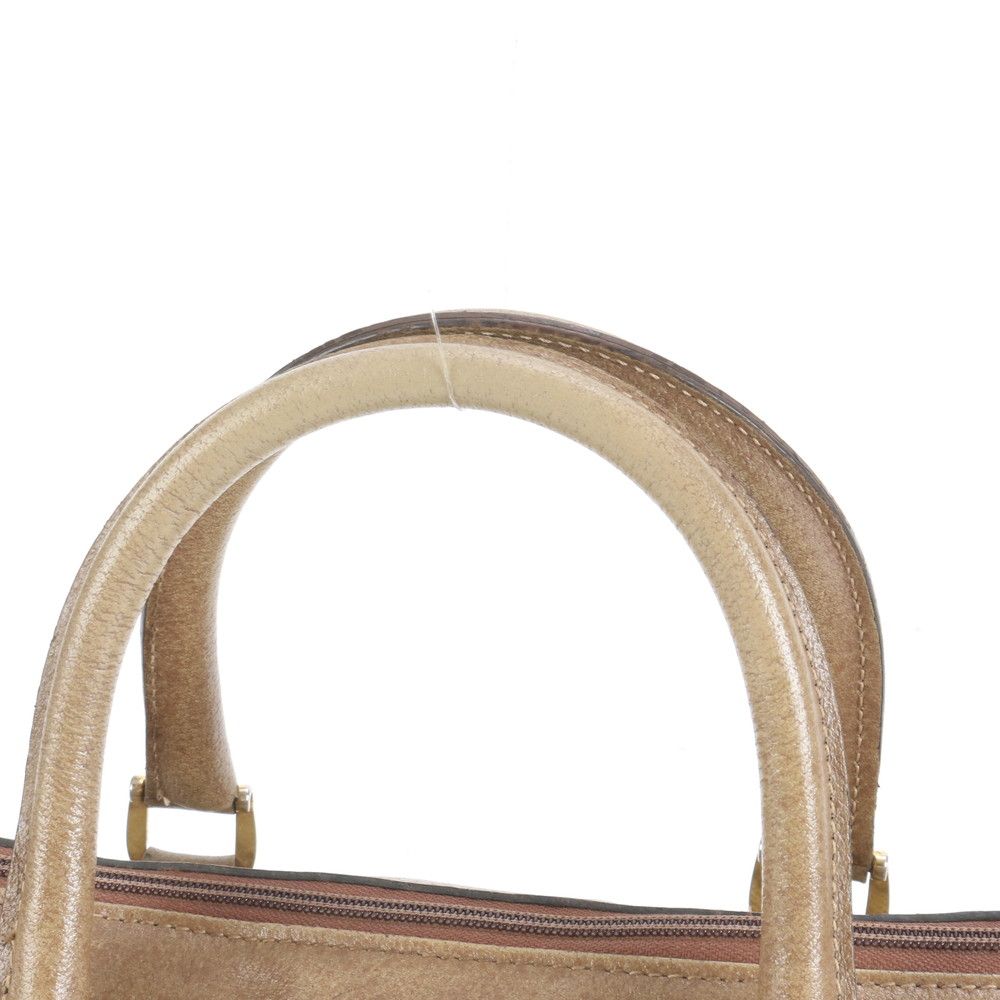 極美品 グッチ GG スプリーム シェリー ライン レザー 2WAY ショルダー