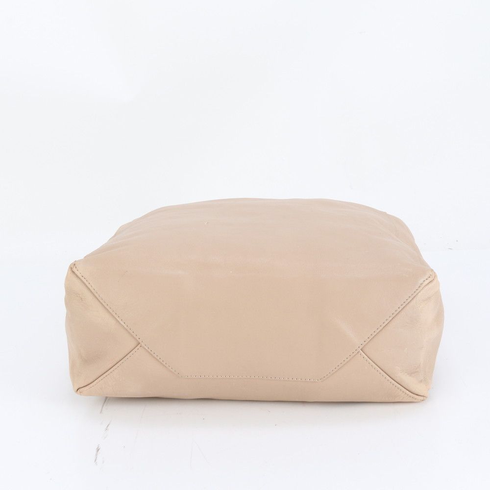 美品 セリーヌ ホリゾンタル カバ レザー トート バッグ 肩掛け