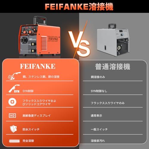  溶接機 100 V 145 A 半自動溶接機 1台4役 ガスMIG フラックスコアガスレスMIG MMAスティック リフトTIG IGBTインバータ 定格使用率 60 電気溶接機 向け DIY ポータブル 家庭用溶接機 日本語取扱説明書付き はんだこて 電動工具 エア工具