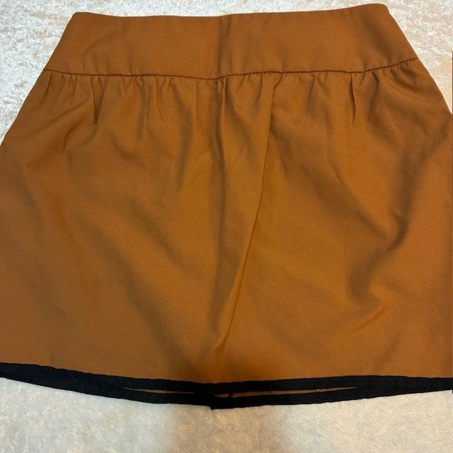 プラダ PRADA ブラウン ボタン＆ポケット ショート丈スカート サイズ