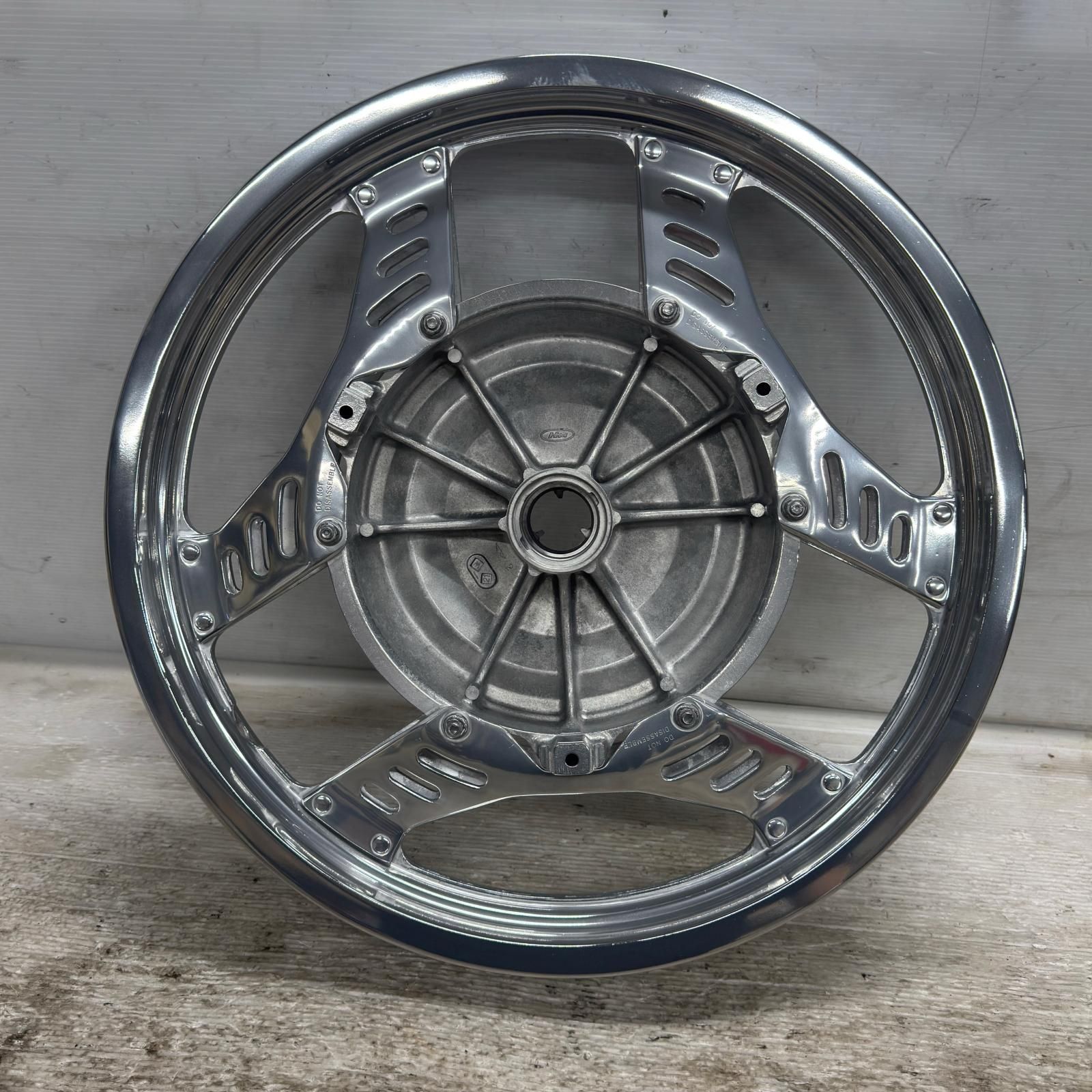 HONDA CBX400F フロントホイール バレル研磨仕上げ ホンダ 樂淘 HONDA CBX400F フロントホイール バレル研磨仕上げ ホンダ 樂淘