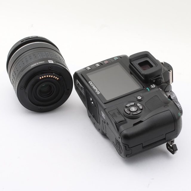 良品＞ OLYMPUS デジタル一眼レフカメラ E-410 レンズキット ED14-42mm