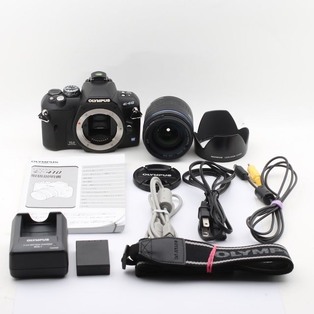 良品＞ OLYMPUS デジタル一眼レフカメラ E-410 レンズキット ED14-42mm