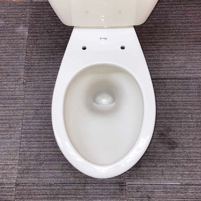  品 TOTO トイレ 洋式便器 床下排水 C 420 排水芯530 mm とタンク S 517 のセット アイボリー 24 K トイレ 住宅設備