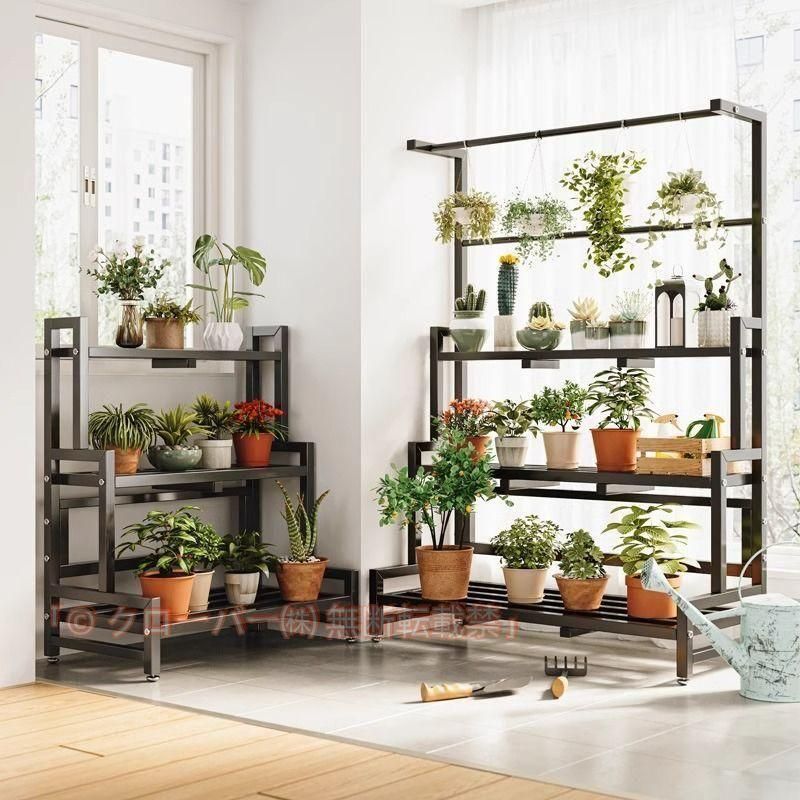 ガーデンラック フラワースタンド 屋外 室内 観葉植物 盆栽棚 スタンド 植木鉢台 花置き棚 植物スタンド クローバー風通しいい 収納 錆びな