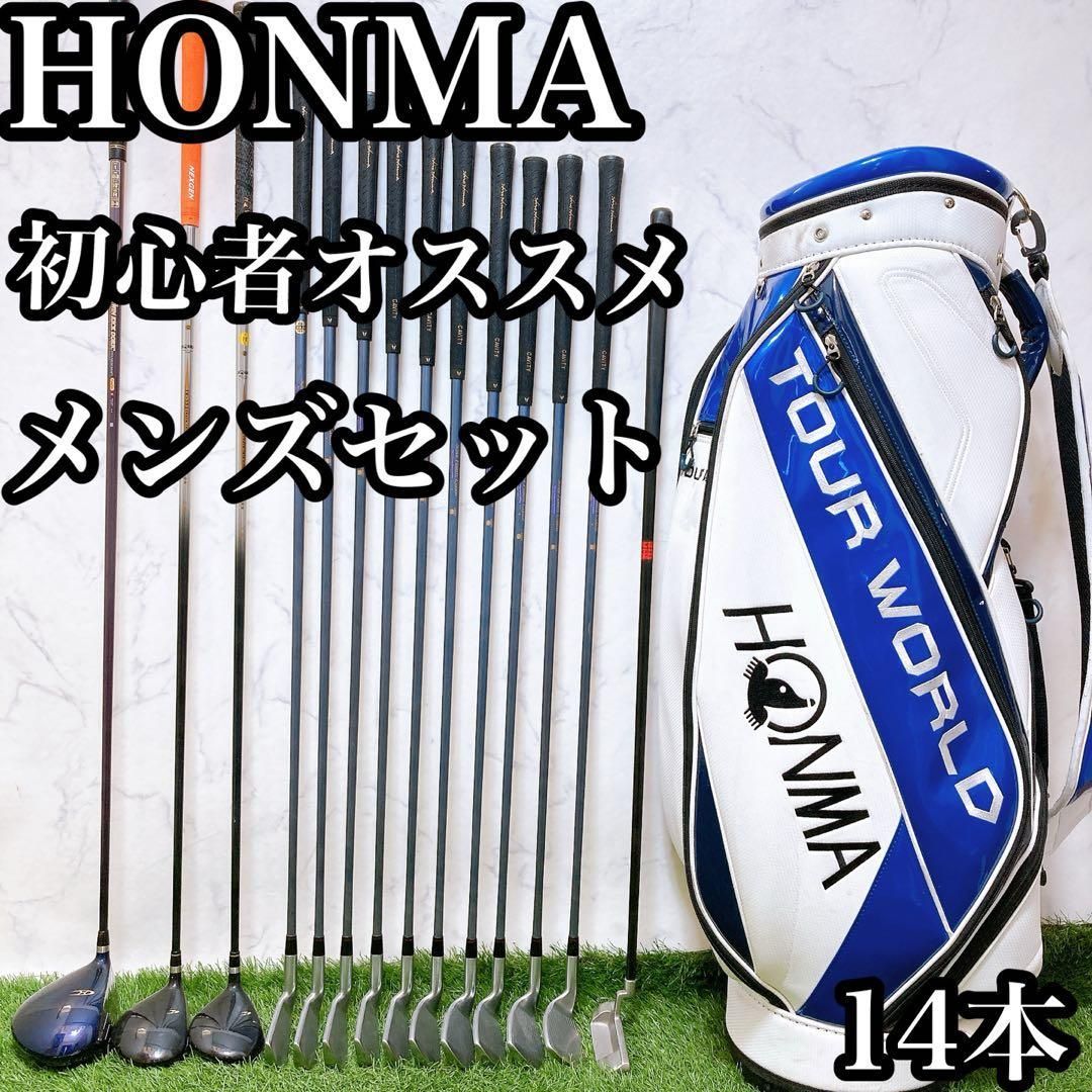 M7 ホンマ 初心者オススメ ゴルフクラブセット メンズ 14本 - メルカリ