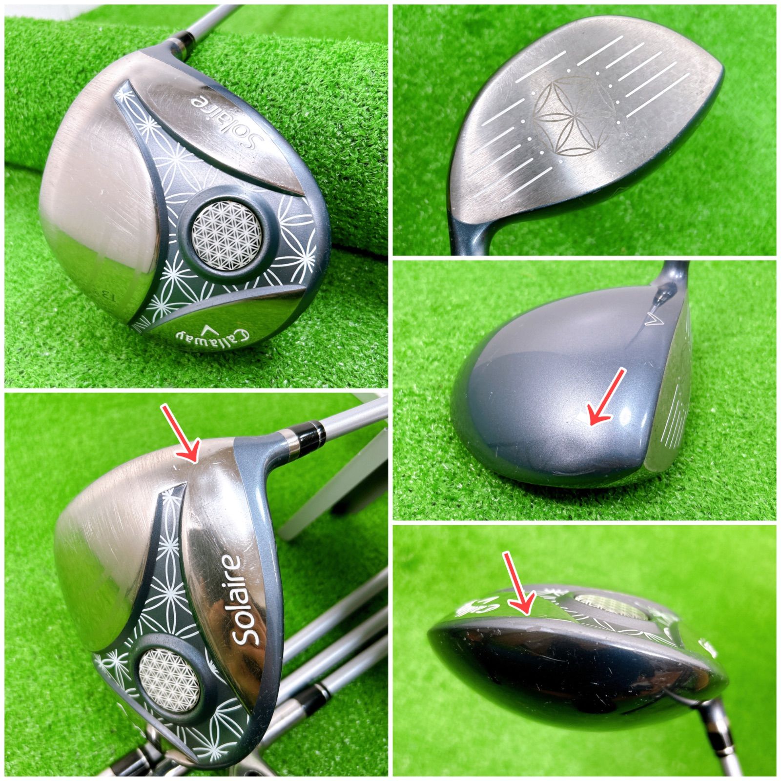 現行モデル キャロウェイ ソレイユ レディースクラブセット 8本 L