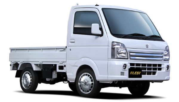 ハイゼット キャリー 12インチ アルミホイール 4穴100 ブレスト バーンズテック KT ストリーム ブラックレッドクリア 4 00 BB 1本のみ