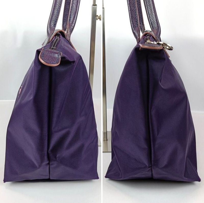 LONGCHAMP ロンシャン ルプリアージュトートバッグ L 大容量 パープル