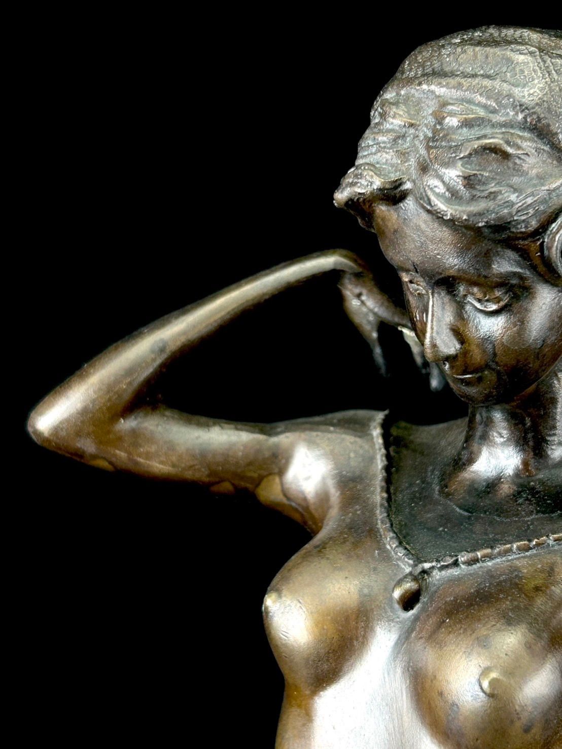 幽玄】西洋美術 アントニオ・カノーヴァ 三美神 ブロンズ像 約5.3kg