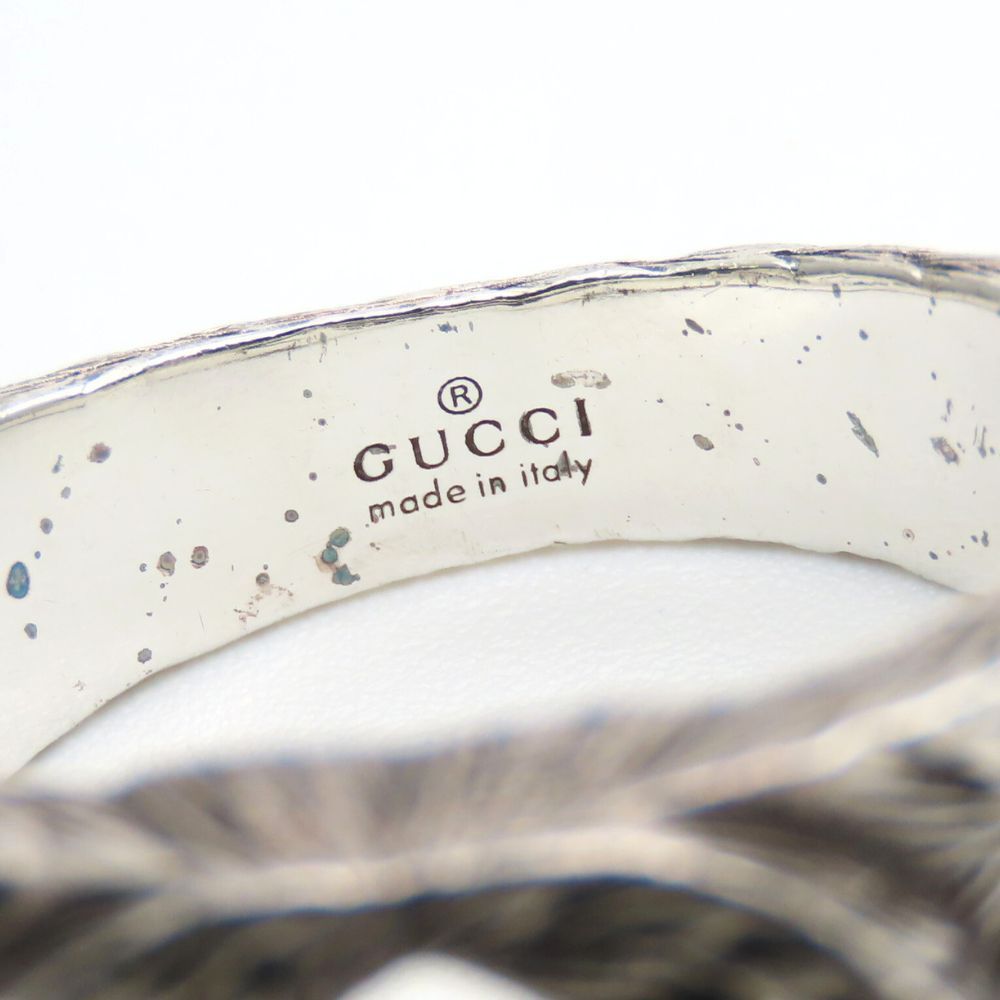 中古】 グッチ リング・指輪 インターロッキングG アラベスク 23