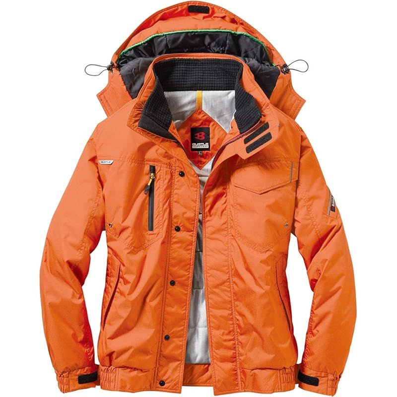 作業服 ユニフォーム 防寒ブルゾン 大型フード付 バートル 7210 M 82 マーベリック 0