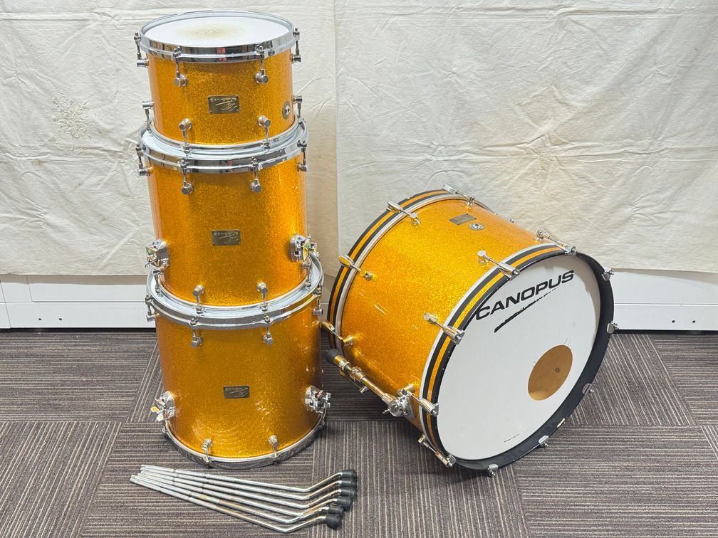 CANOPUS ネオビンテージ BD 22 x 14 TT 12 8 FT 16 G Spkl