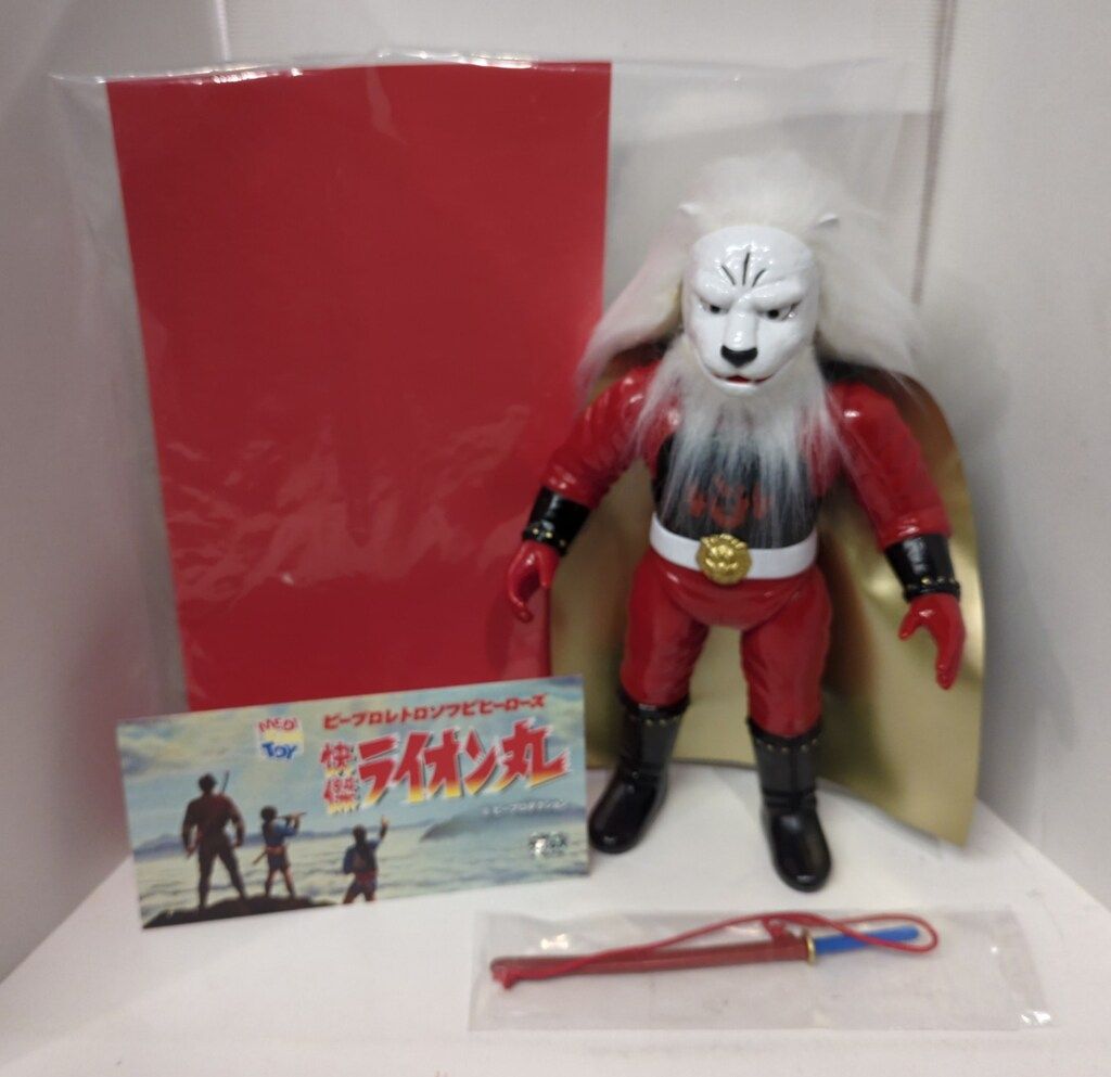 メディコム・トイ / ベアモデル ピープロレトロソフビヒーローズ 快傑