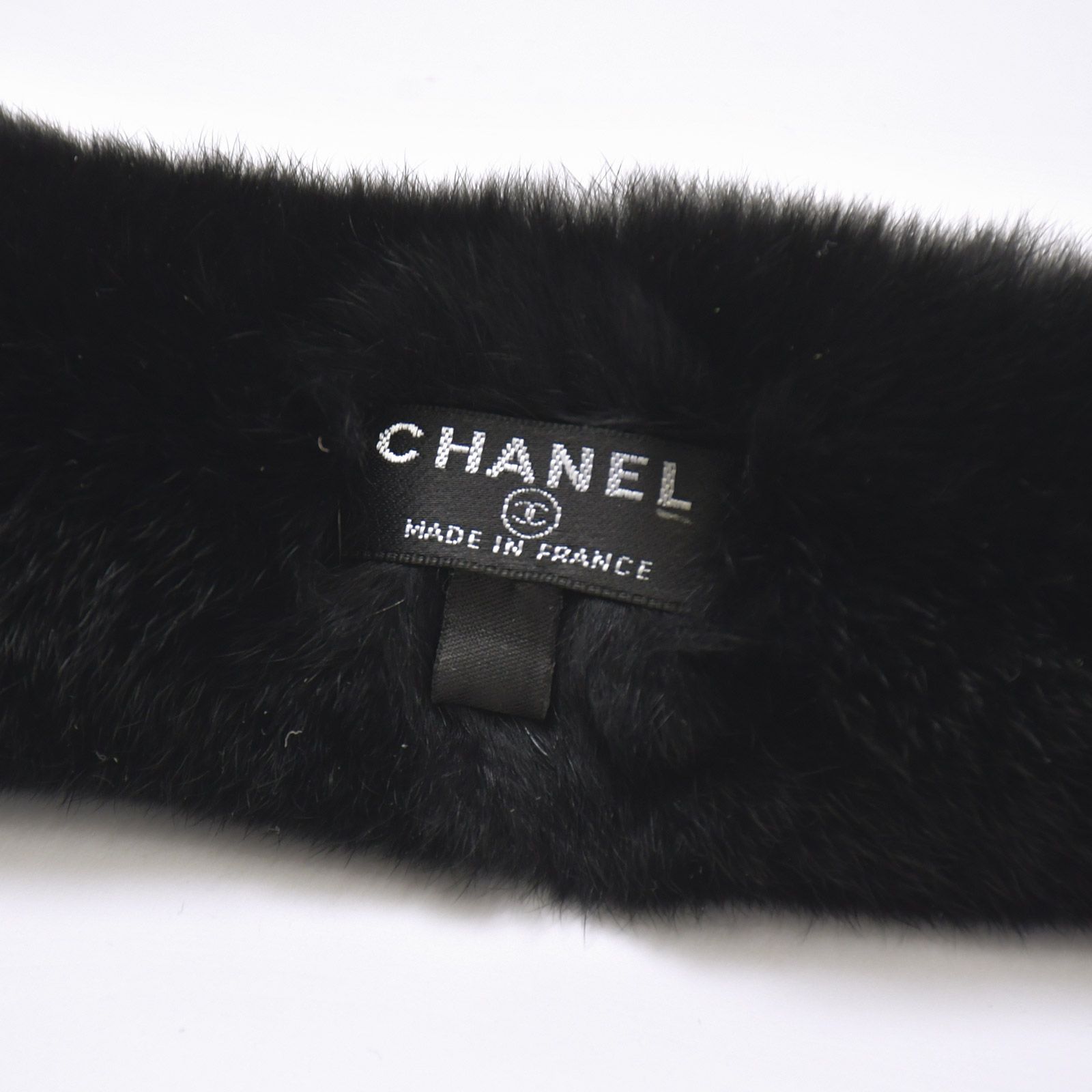 CHANEL シャネル イヤーマフ AA9442 ラパンファー ココマーク CCマーク