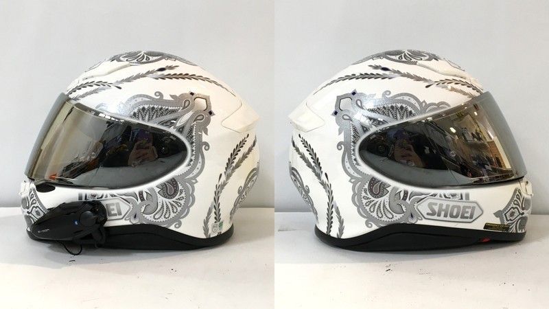 SHOEI Z-7 DUCHESS ホワイト Mサイズ B+COM付き SHOEI Z-7 DUCHESS ホワイト Mサイズ B+COM付き