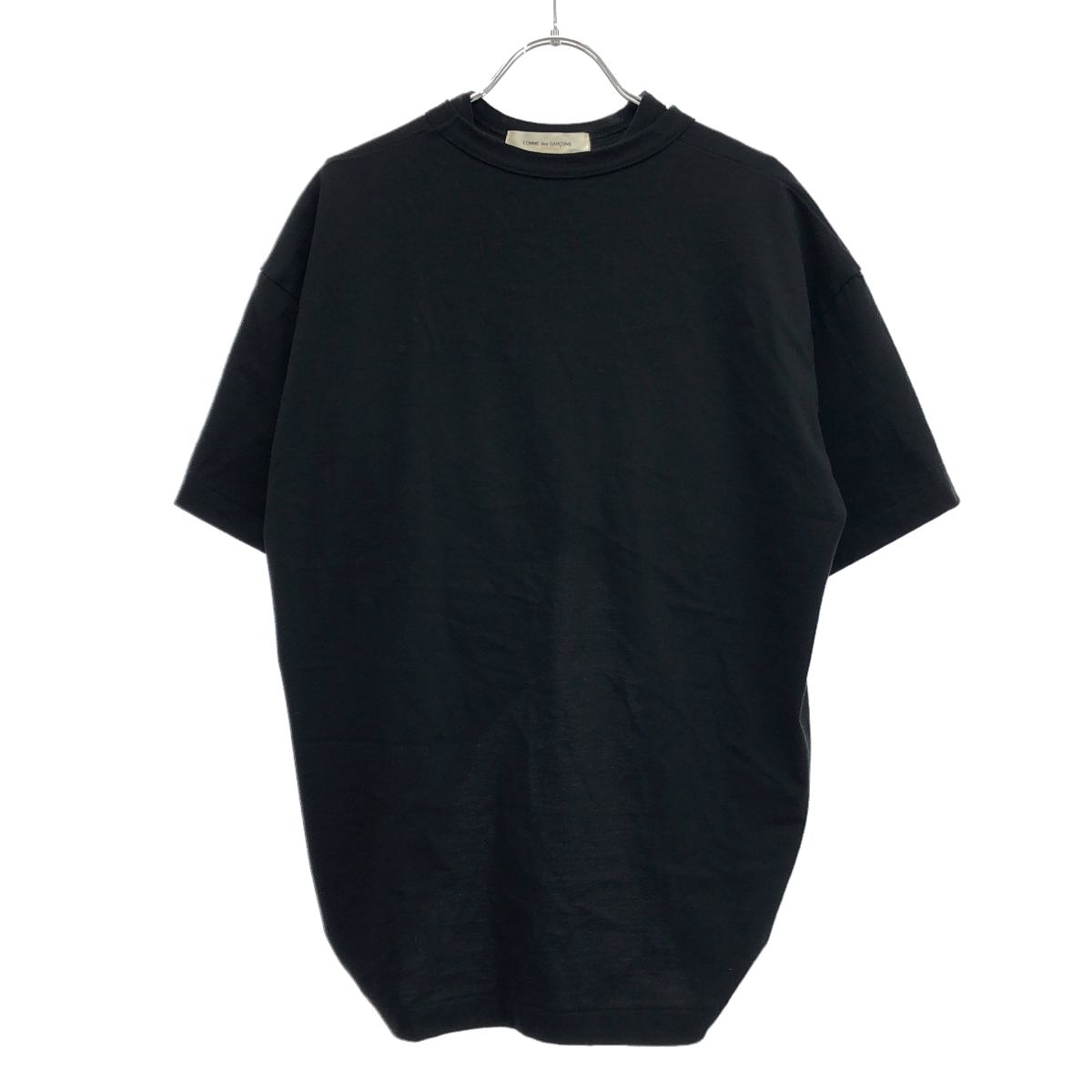 COMME des GARCONS コムデギャルソン 23 SS ロングデザインTシャツ GK-T 016 ブラック XS