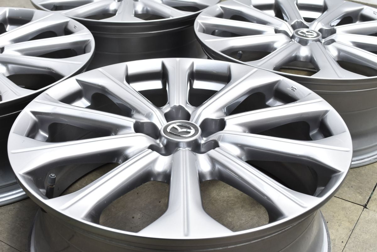 程度良好品 マツダ CX 60 20 in 7 5 J 45 PCD 114 3 4本セット スタッドレス用 交換用 8 30 MAZDA 6 アテンザ