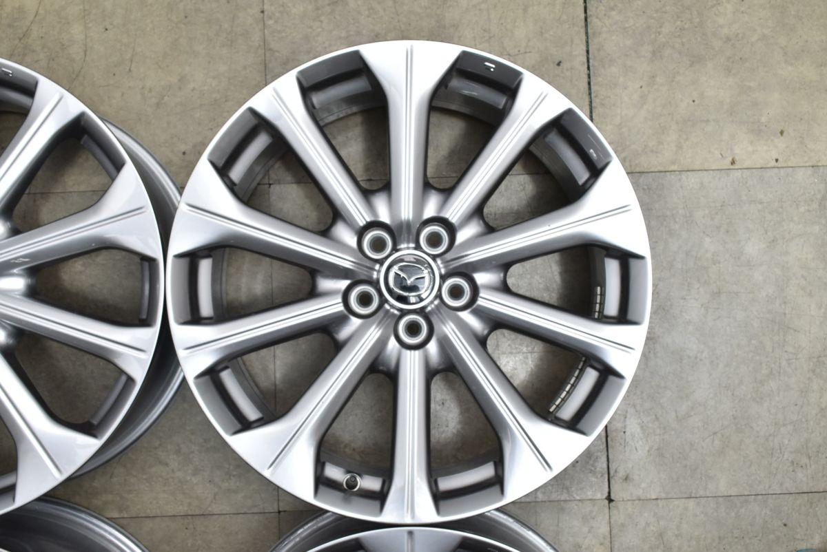  程度良好品 マツダ CX 60 20 in 7 5 J 45 PCD 114 3 4本セット スタッドレス用 交換用 8 30 MAZDA 6 アテンザ 20インチ ホイール