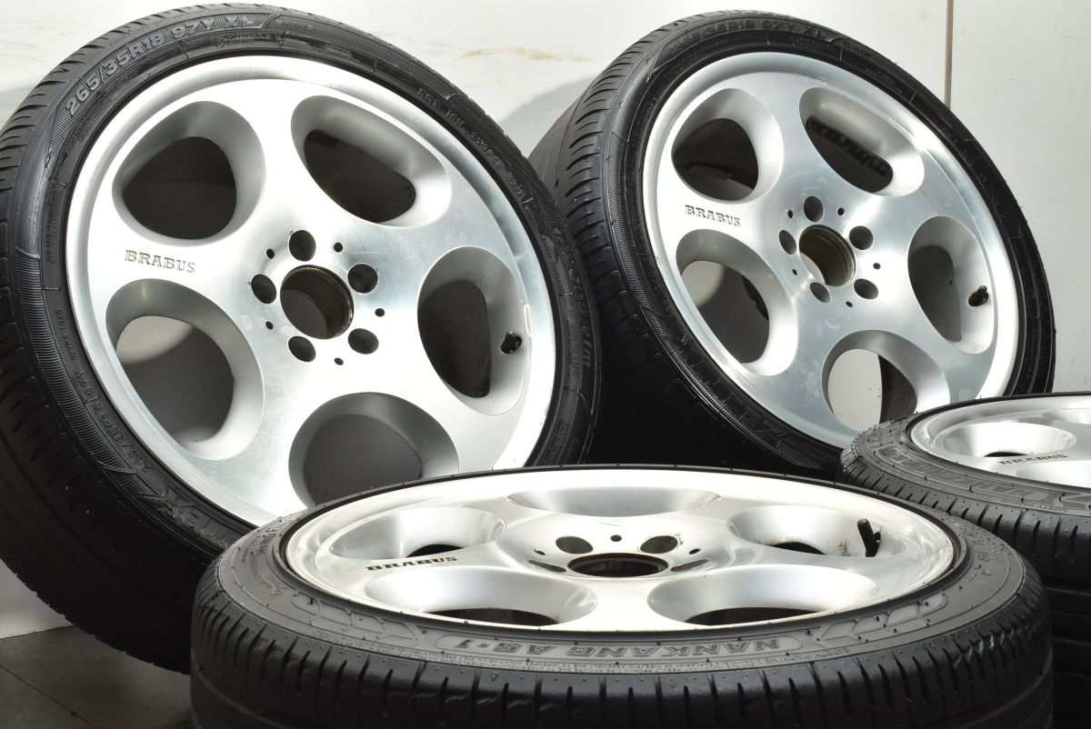 ホイールのみ販売 BRABUS IV ブラバス モノブロック4 18 in 8 5 J 35 PCD 112 235 40 R 265 品番 412 858