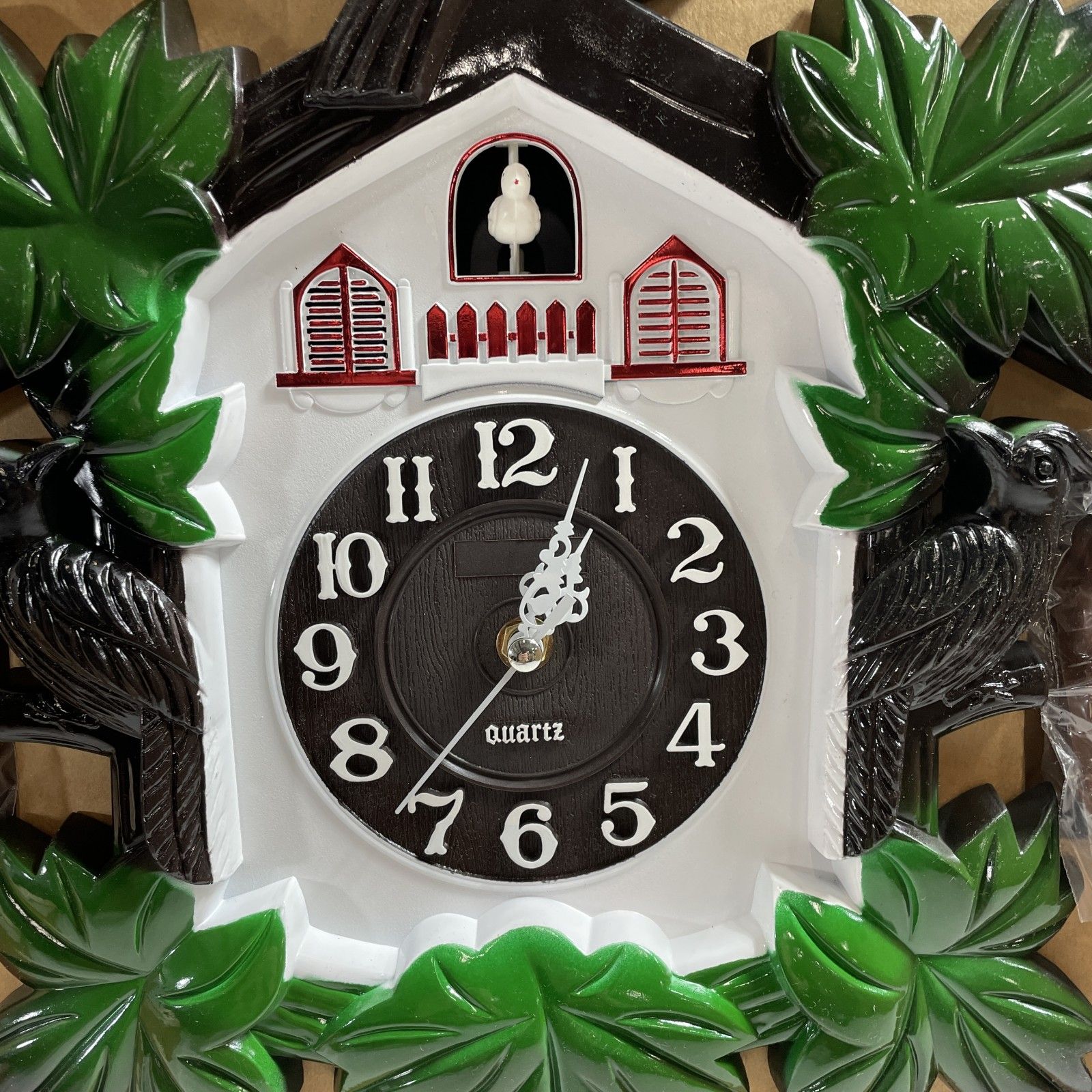 ☆ 鳩時計 壁掛け時計 メロディ16曲 からくり時計 MPT-41C QUARTZ