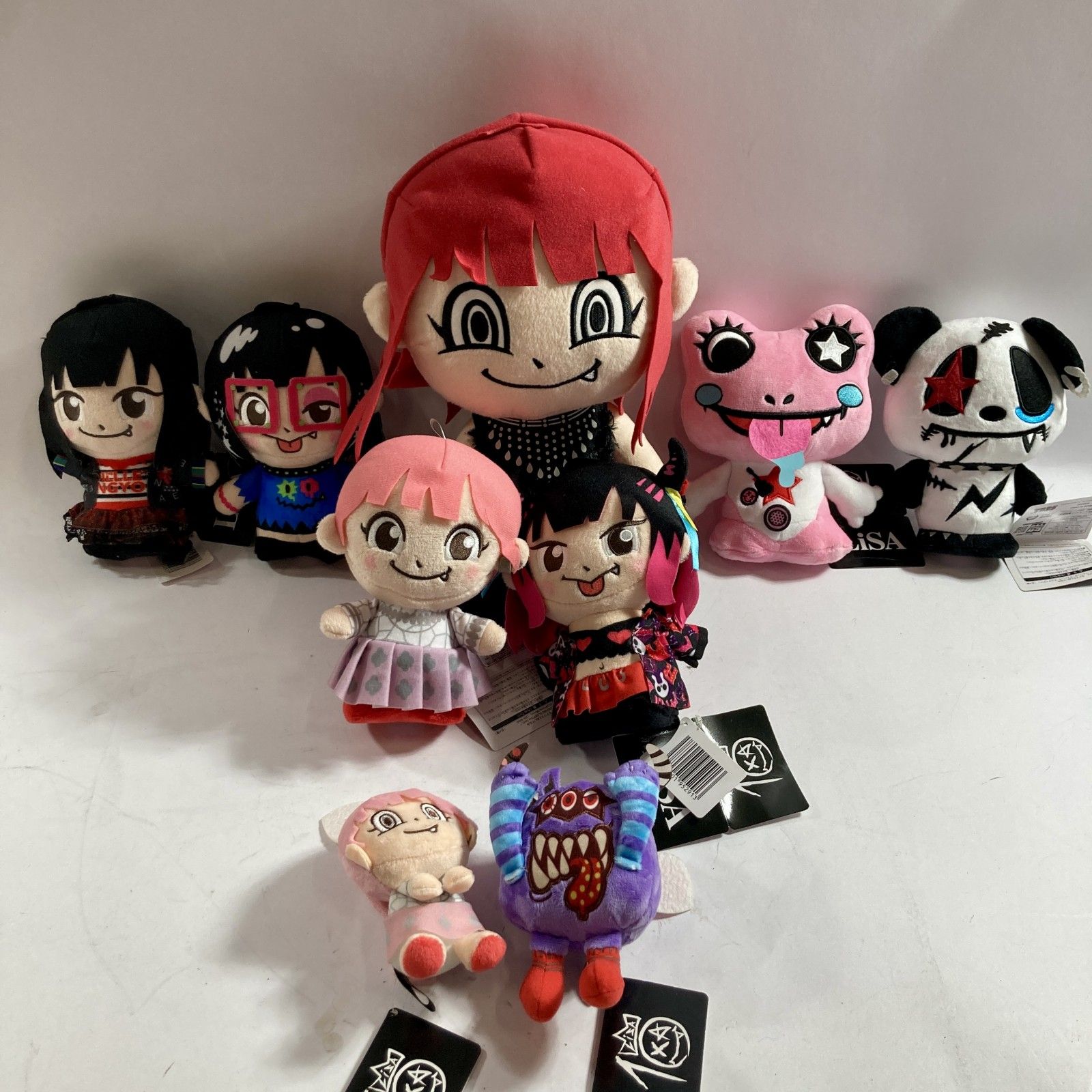 LiSA moipon モアプラスぬいぐるみ 8体 新品タグ付きLisa モアプラス