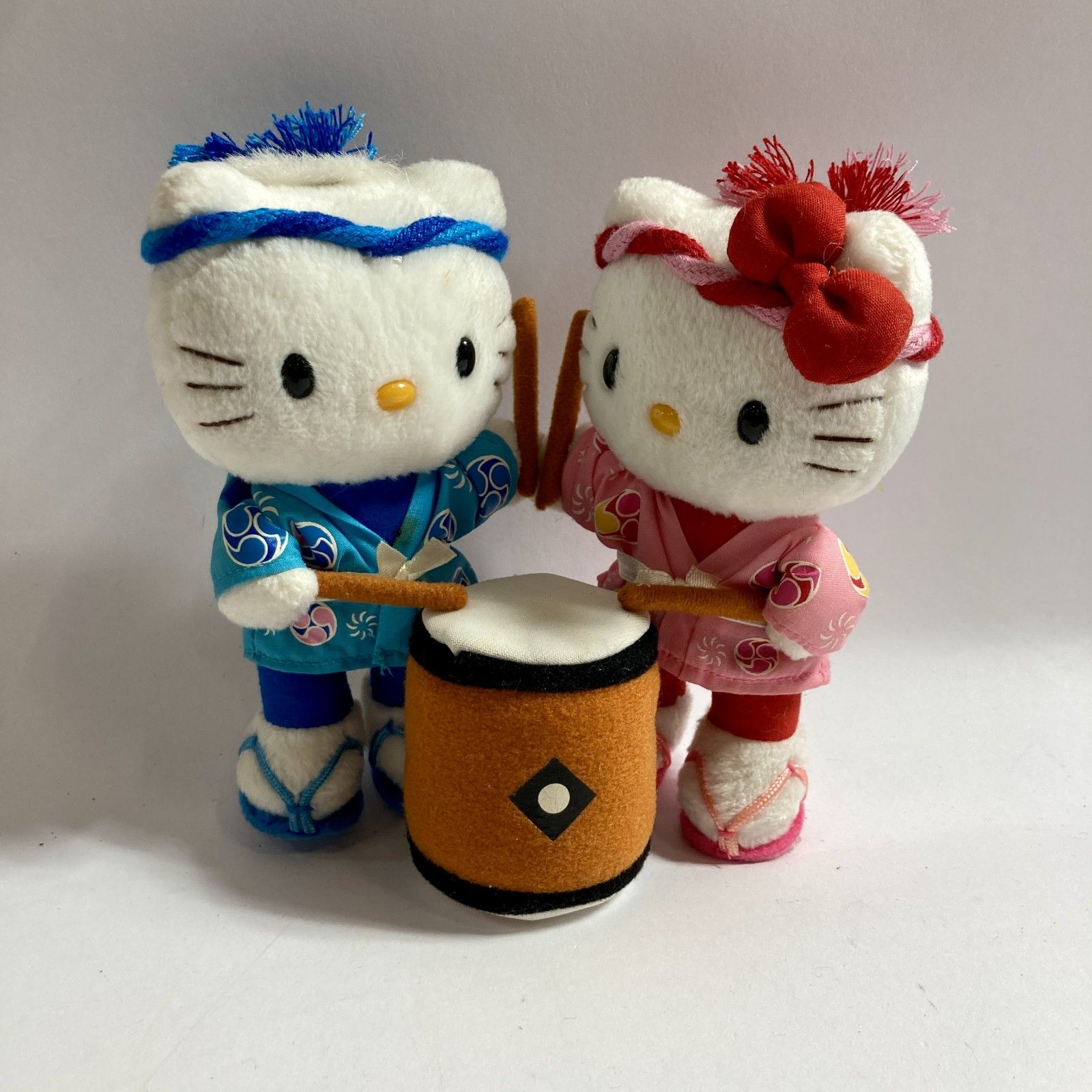 ☆ 希少 レア ハローキティ＆ディアダニエル お祭りシリーズ 和太鼓 