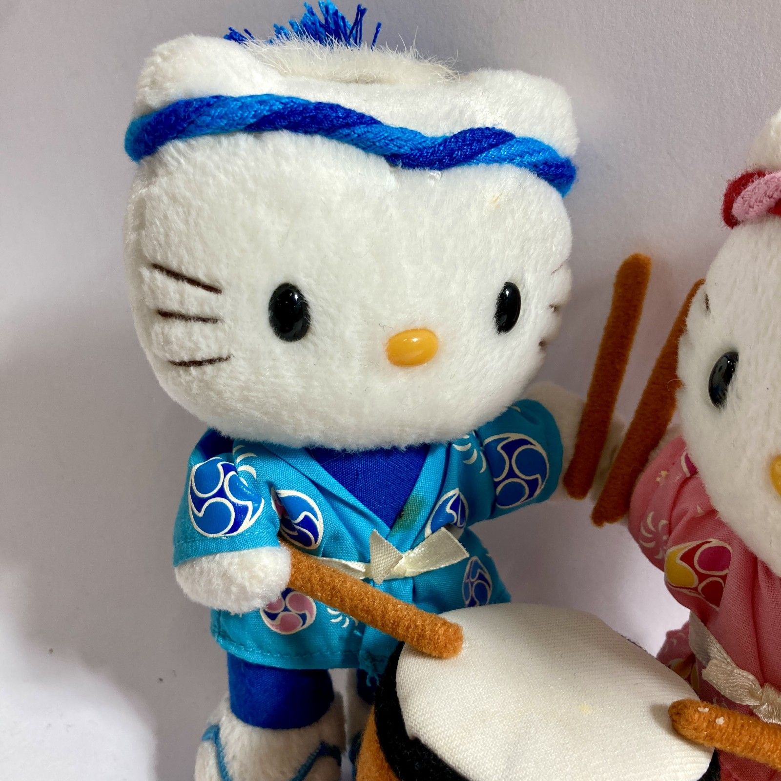 ☆ 希少 レア ハローキティ＆ディアダニエル お祭りシリーズ 和太鼓 