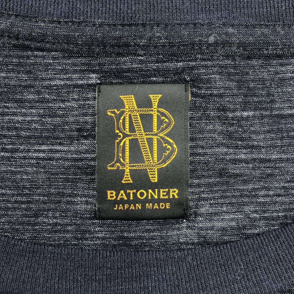BATONER バトナー L'ECHOPPE 別注 Wool Tee WIDE ウールTシャツ BN