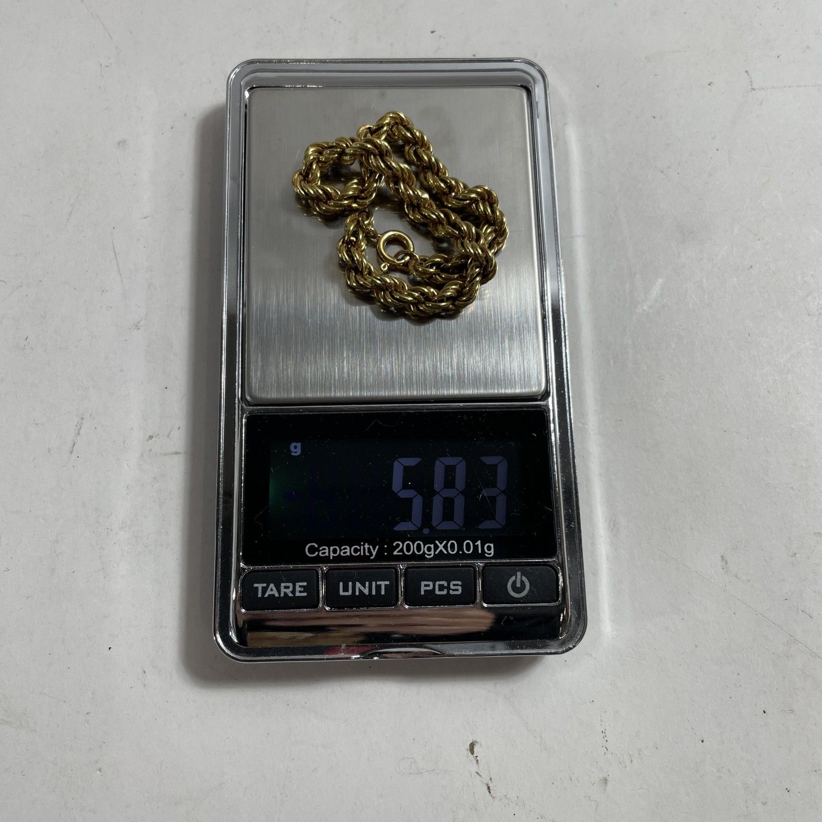 EK184 750刻印 K18 ゴールドツイストチェーンブレスレット EK184 750刻印 K18 ゴールドツイストチェーンブレスレット ☆ 18K/750