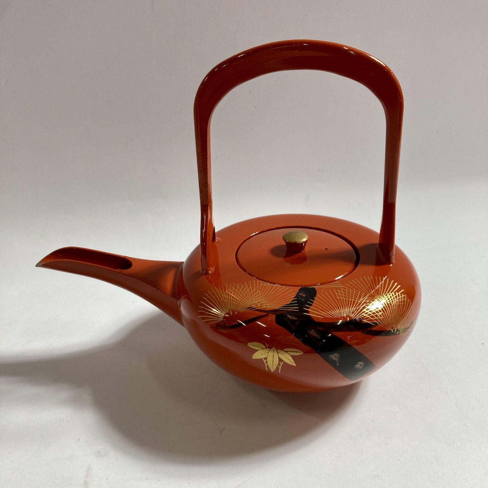 ☆ お屠蘇セット お正月セット 漆器 昭和レトロ 箱入り 銚子 盃 盃台