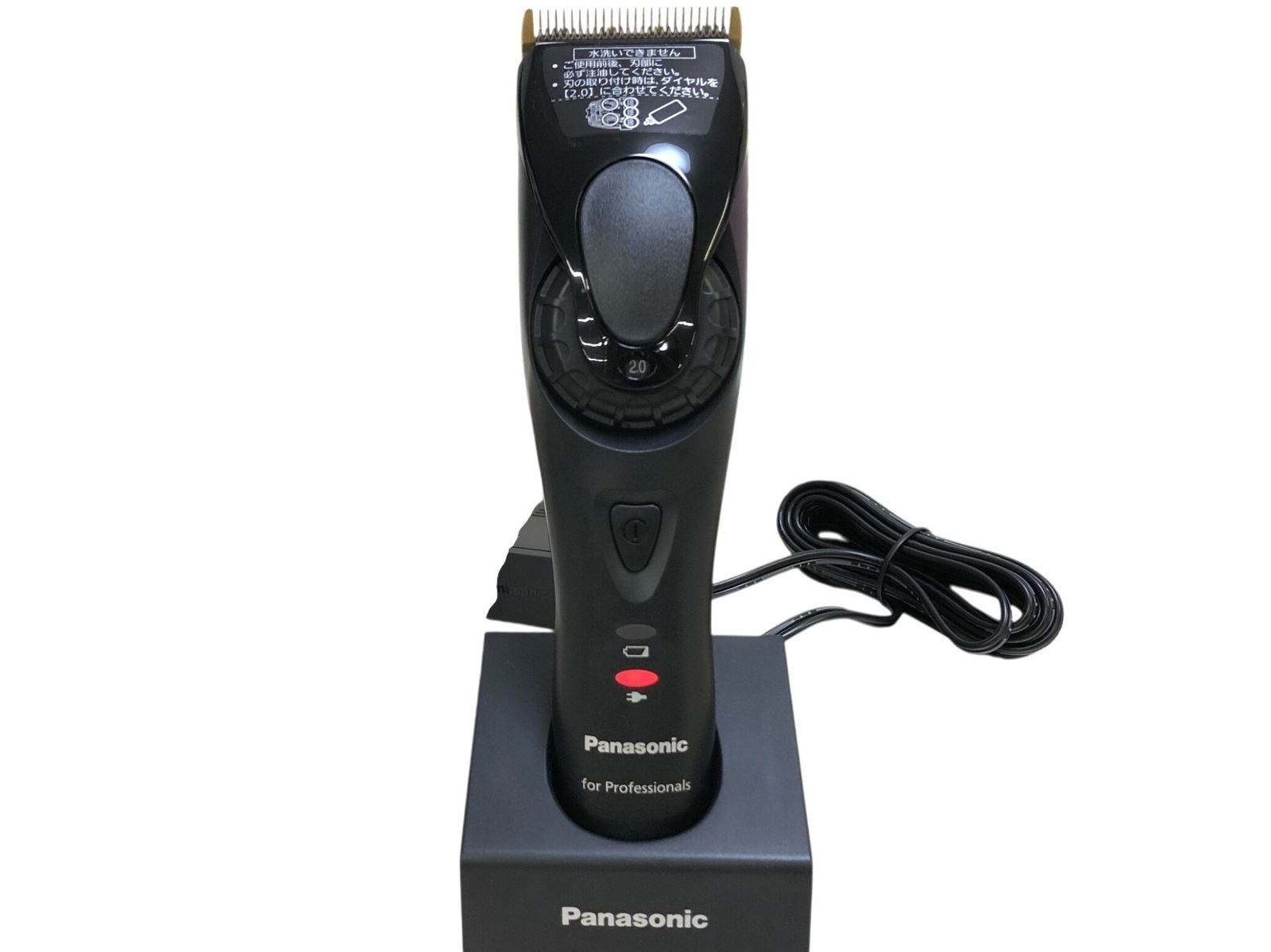 パナソニック ER-GP 82 プロリニアバリカン 業務用 充電式 本体 アタッチメント付属