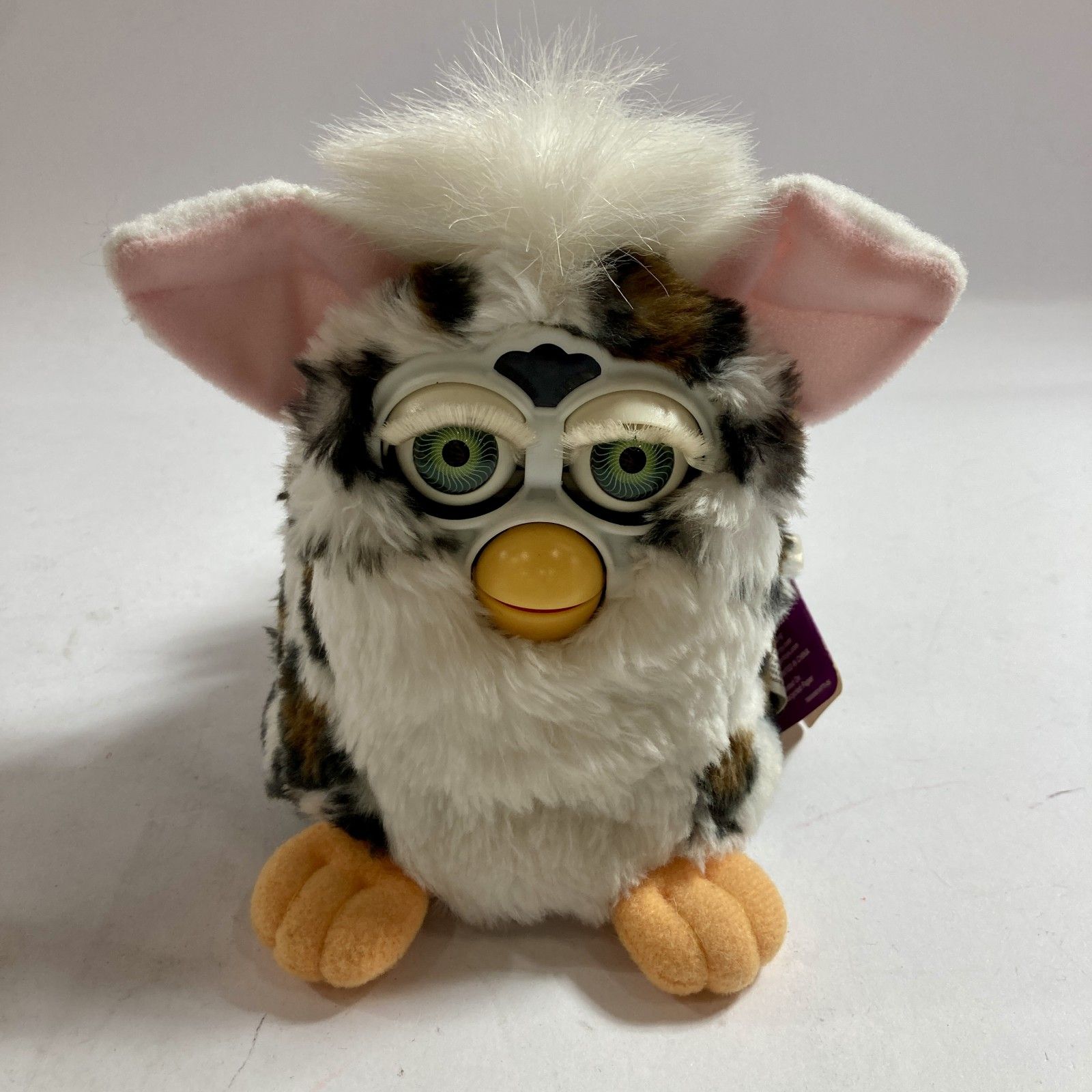 ☆ 初代 Furby ファービー 英語版 タグ付き ヒョウ柄 平成レトロ